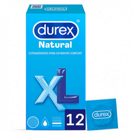 DUREX NATURAL XL EASY ON...