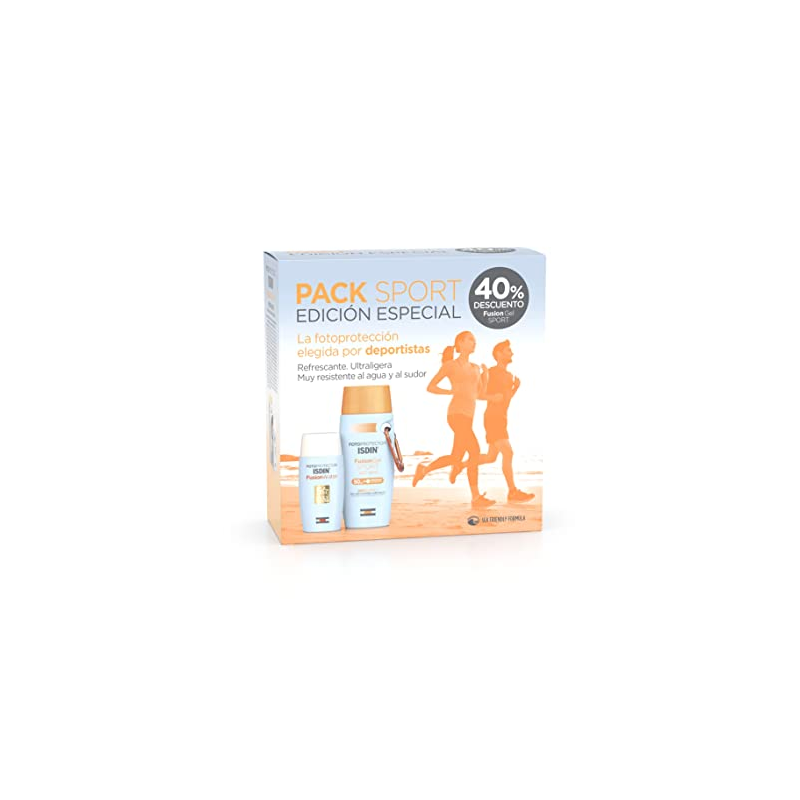 ISDIN FOTOPROTECTOR PACK SPORT FUSION SPF50+ GEL